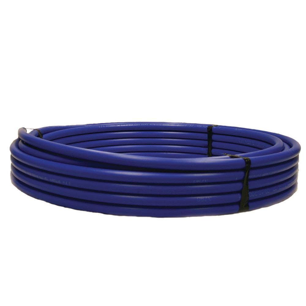 1-1/4 in. x 200 ft. Blue Poly Pipe U6169