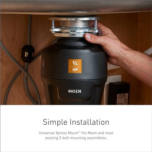 1/2 HP Continuous Feed Compact Garbage Disposal C8010
