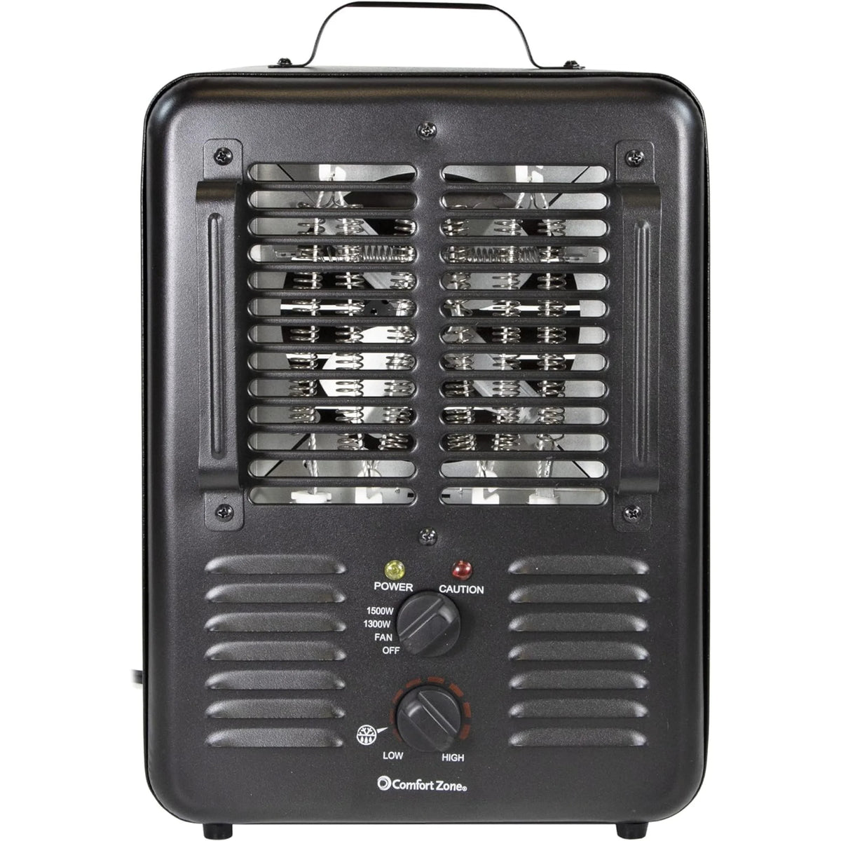 1,500-Watt Black Electric Utility Heater N200333