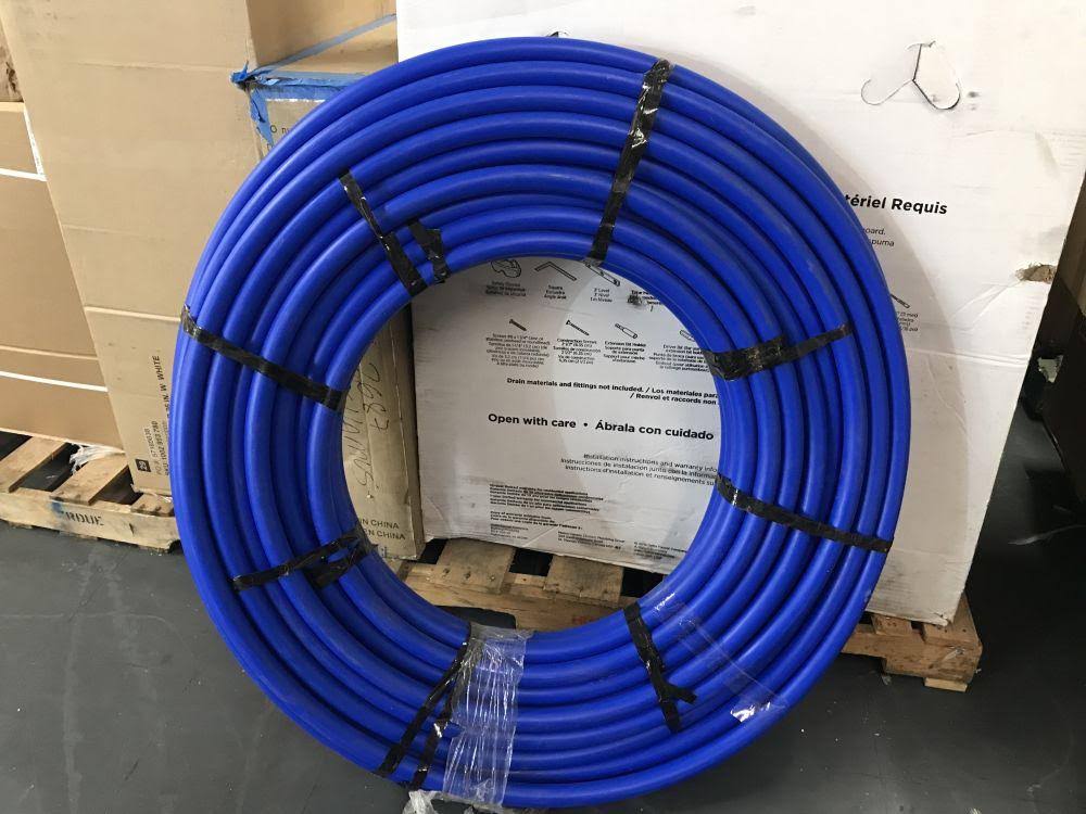 1-1/4 in. x 200 ft. Blue Poly Pipe U6169