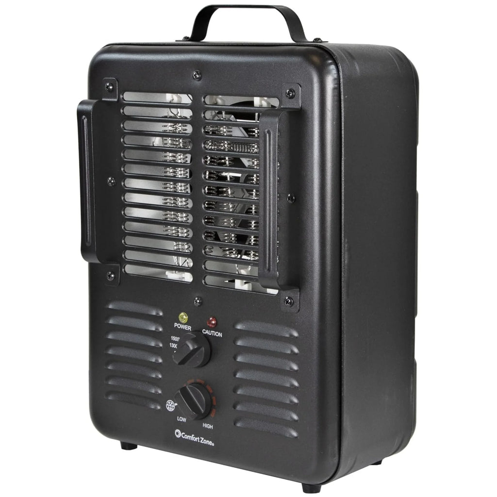 1,500-Watt Black Electric Utility Heater N200333