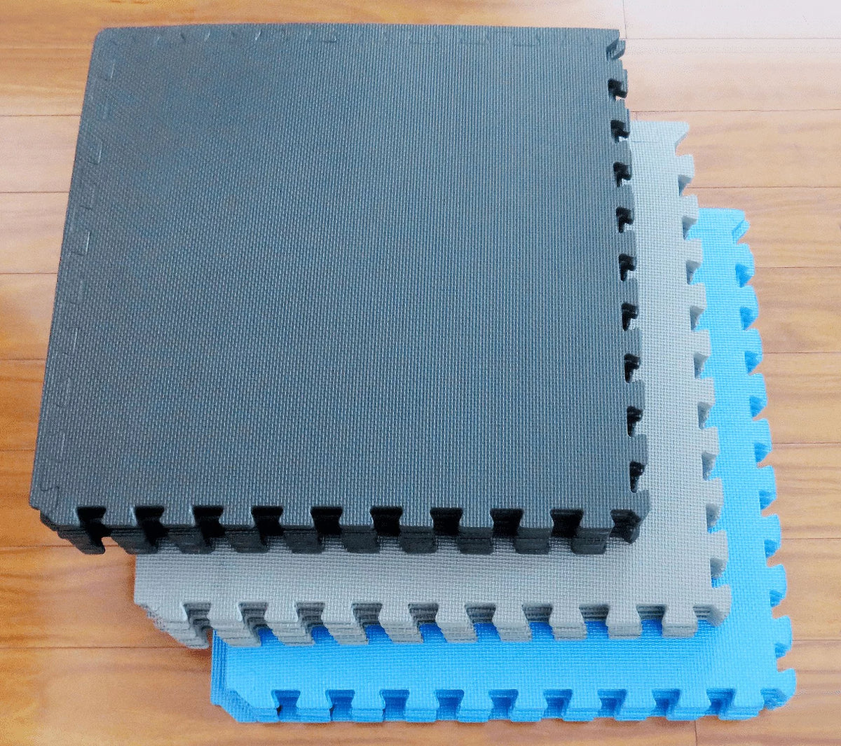 1/2 In. Extra Thick EVA Foam Interlocking Exercise Mat, 24 Square Feet I78202